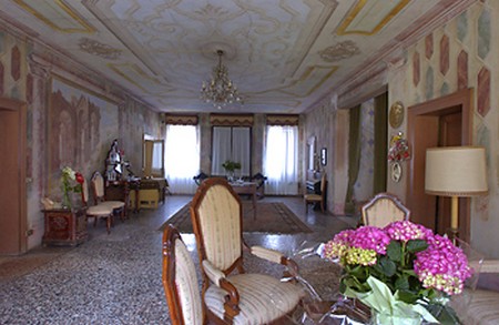 sala anteriore - villa todesco villa del conte, Padova